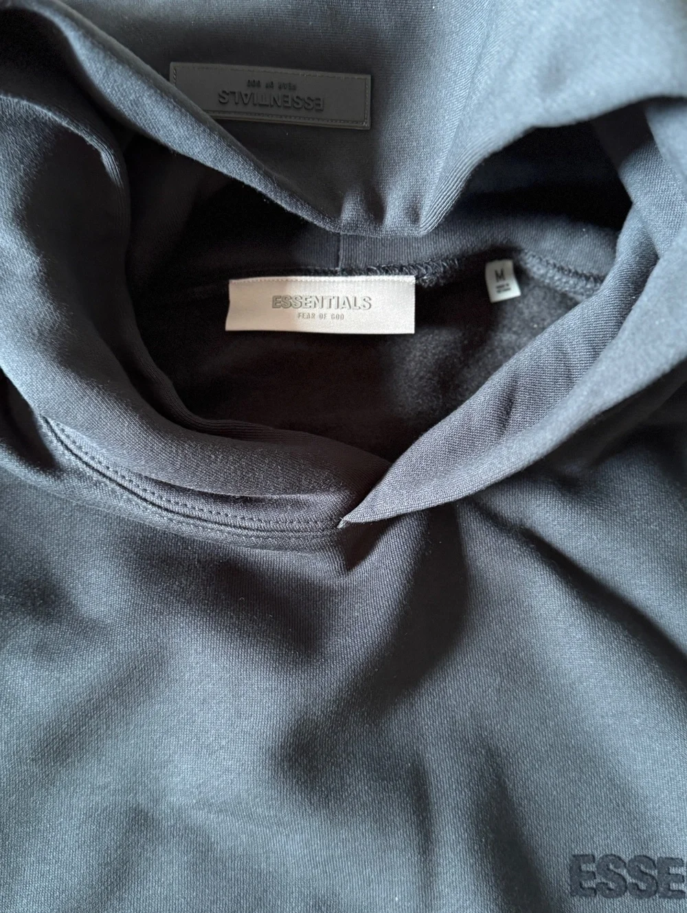 Fear of God ESSENTIALS Hoodie Stretch Limo Medium NWT